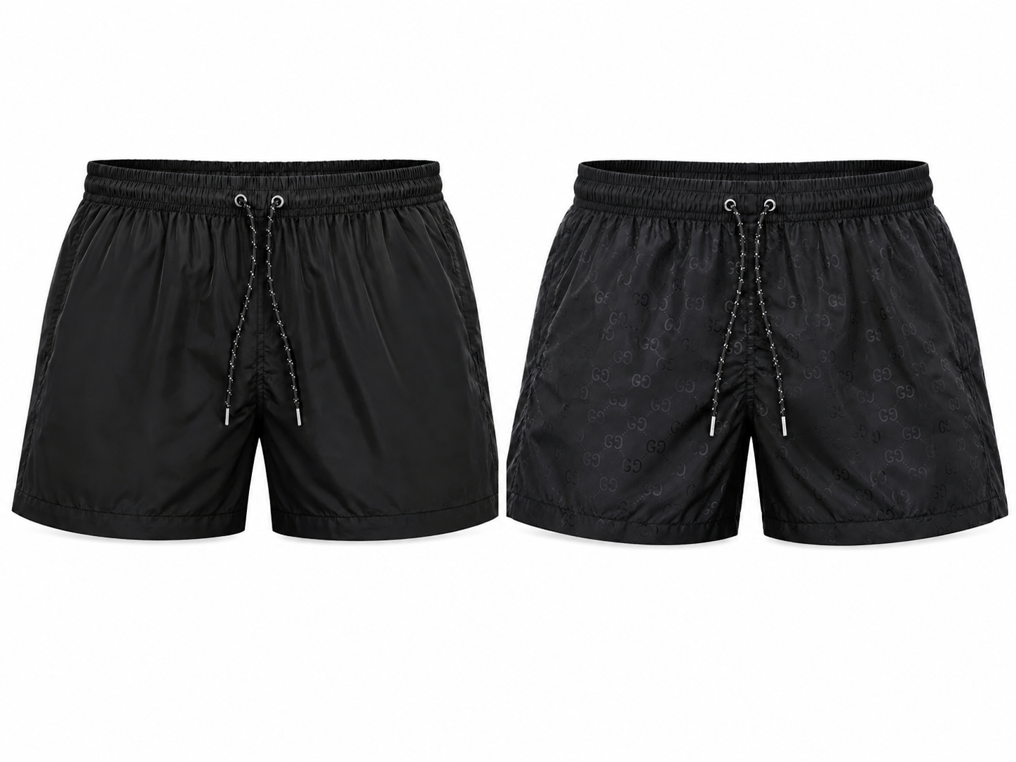 Gucci Water-Reactive Swim Shorts - Black