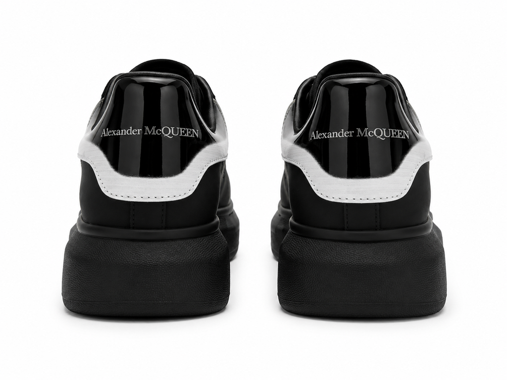 Alexander McQueen Oversized Sneakers Black White