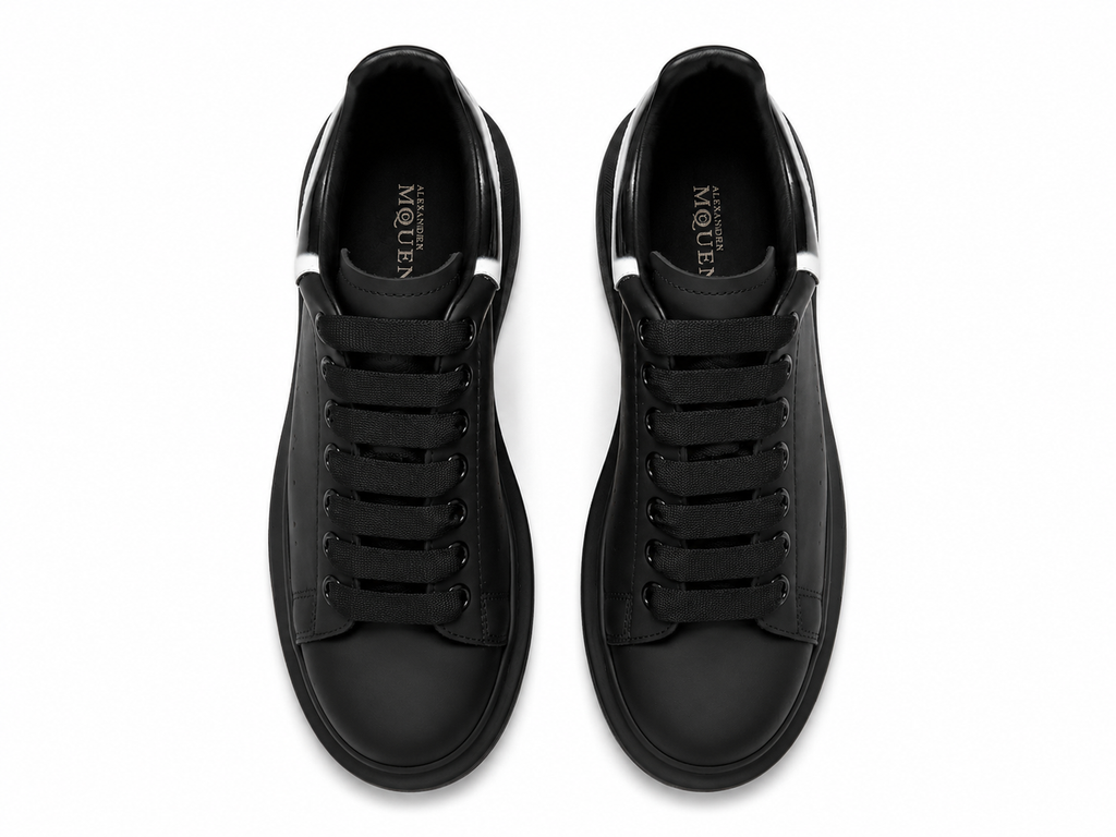 Alexander McQueen Oversized Sneakers Black White