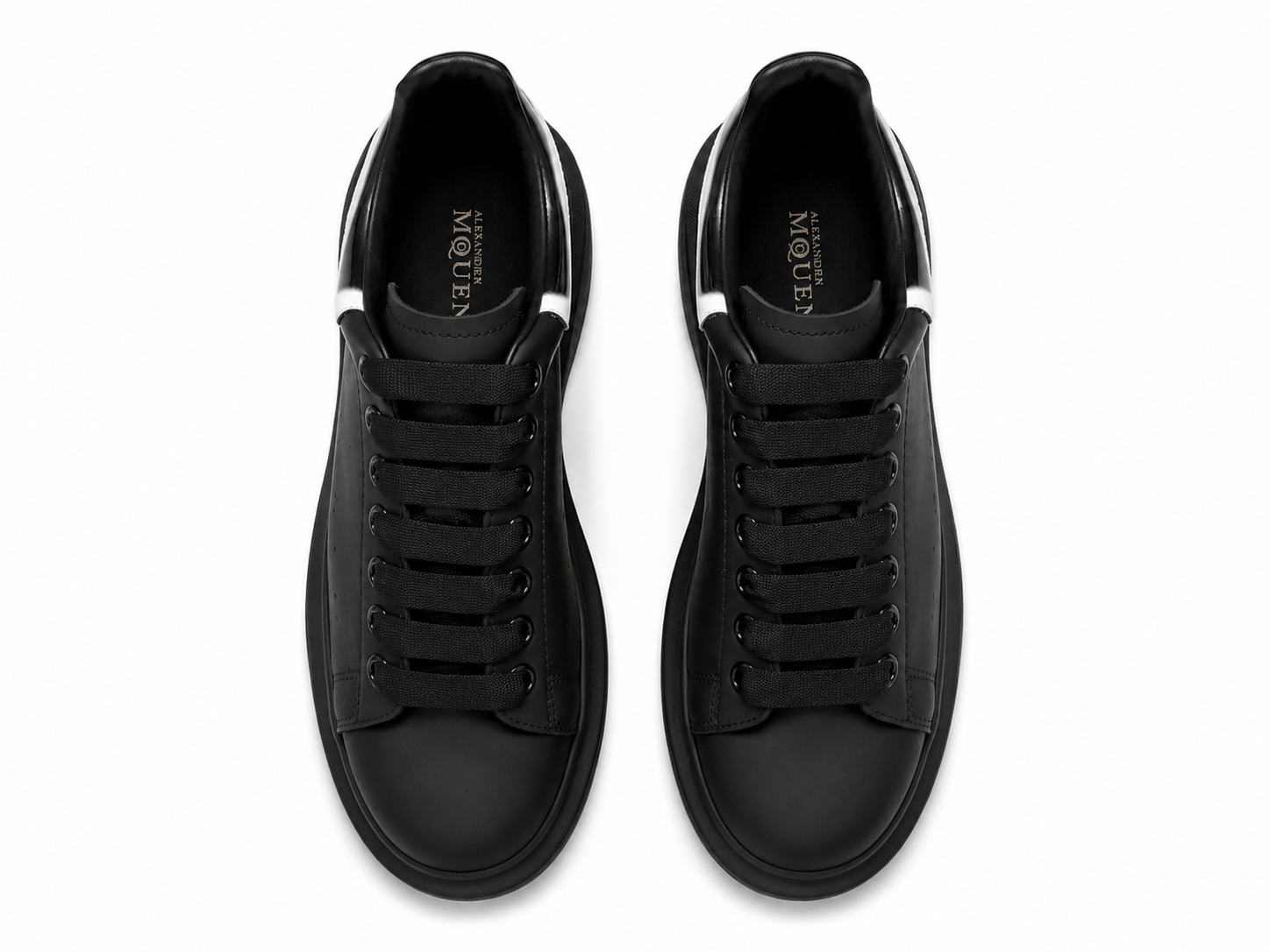 Alexander McQueen Oversized Sneakers Black White
