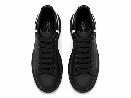 Alexander McQueen Oversized Sneakers Black White
