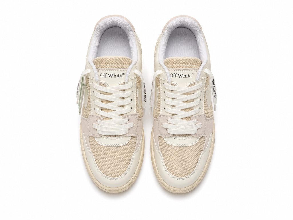Off-White Out Of Office Sneakers White Beige