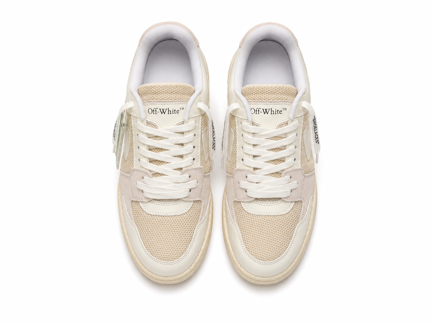 Off-White Out Of Office Sneakers White Beige