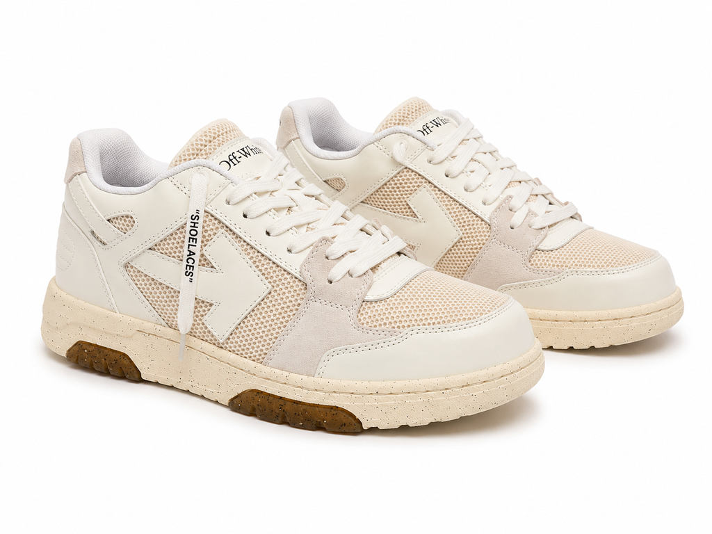 Off-White Out Of Office Sneakers White Beige