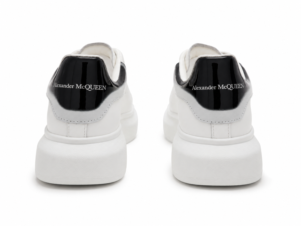 Alexander McQueen Oversized Sneakers White Black