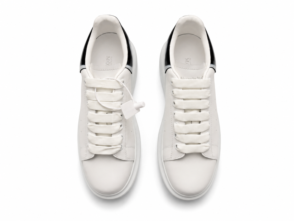 Alexander McQueen Oversized Sneakers White Black