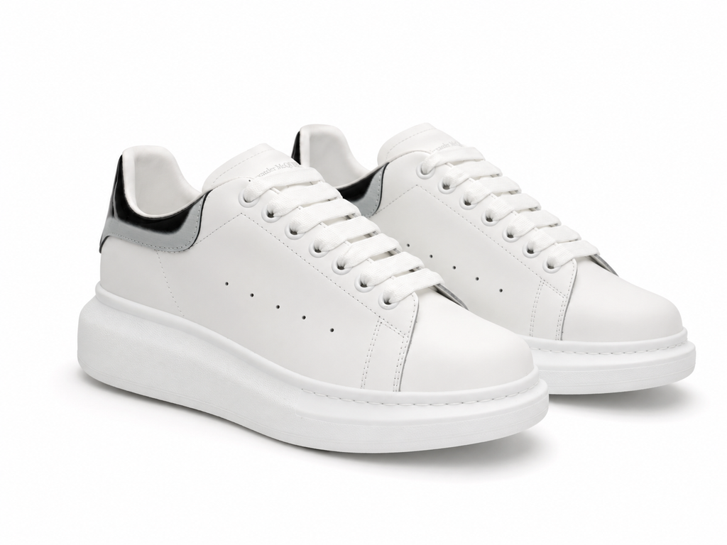 Alexander McQueen Oversized Sneakers White Black