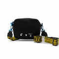 OFF-WHITE Double Pouch Shoulder Bag - Black