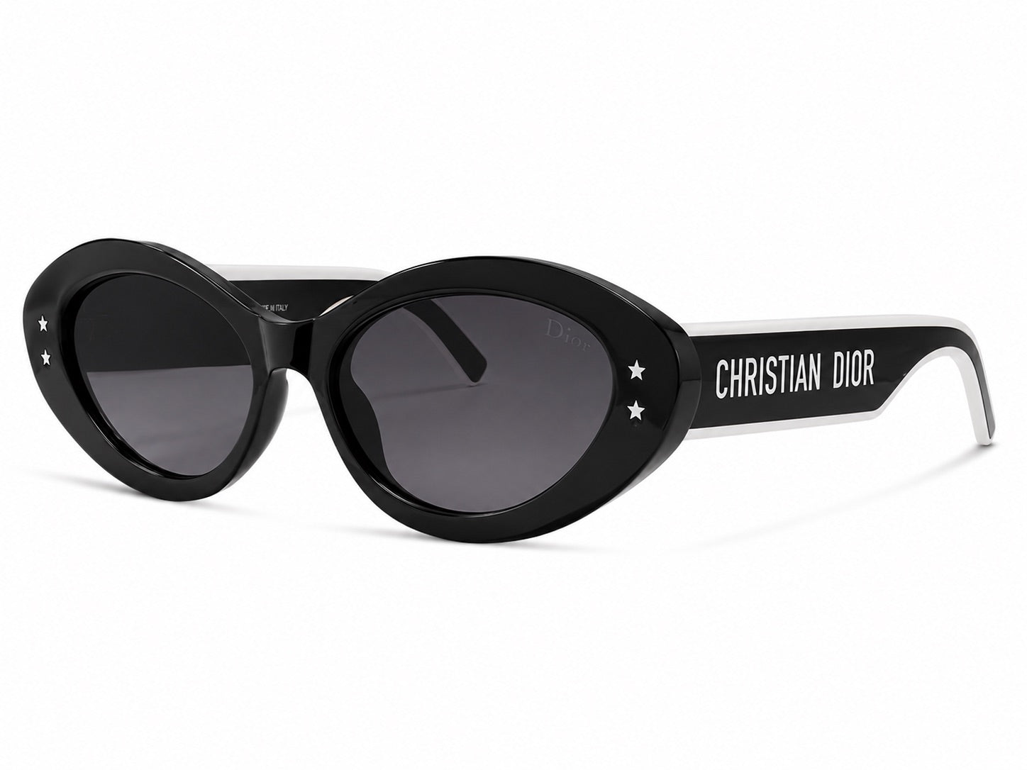 Dior Star Oval Sunglasses - Black