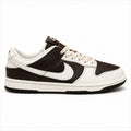 Nike Dunk Low Sail Dark Brown Sneakers