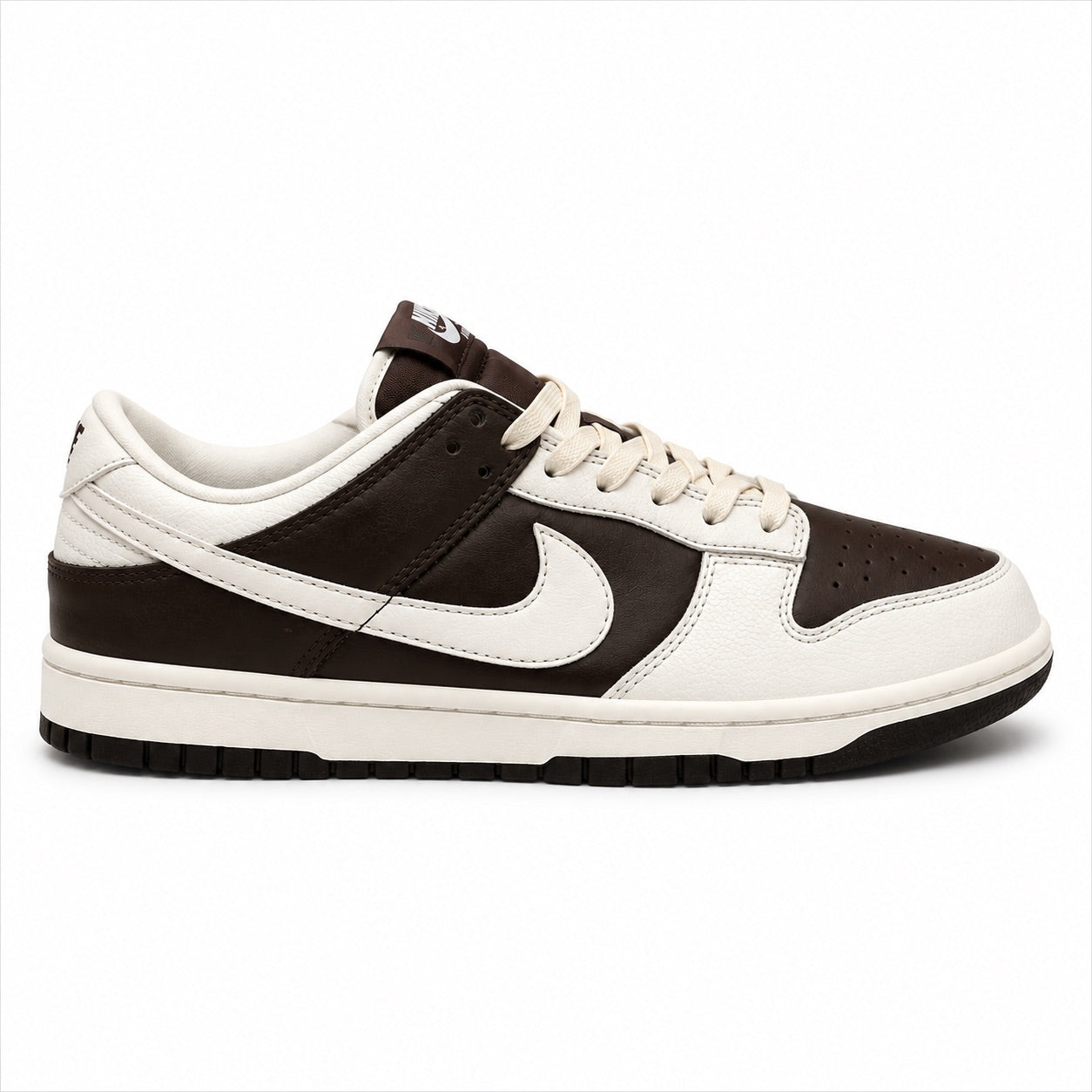 Nike Dunk Low Sail Dark Brown Sneakers