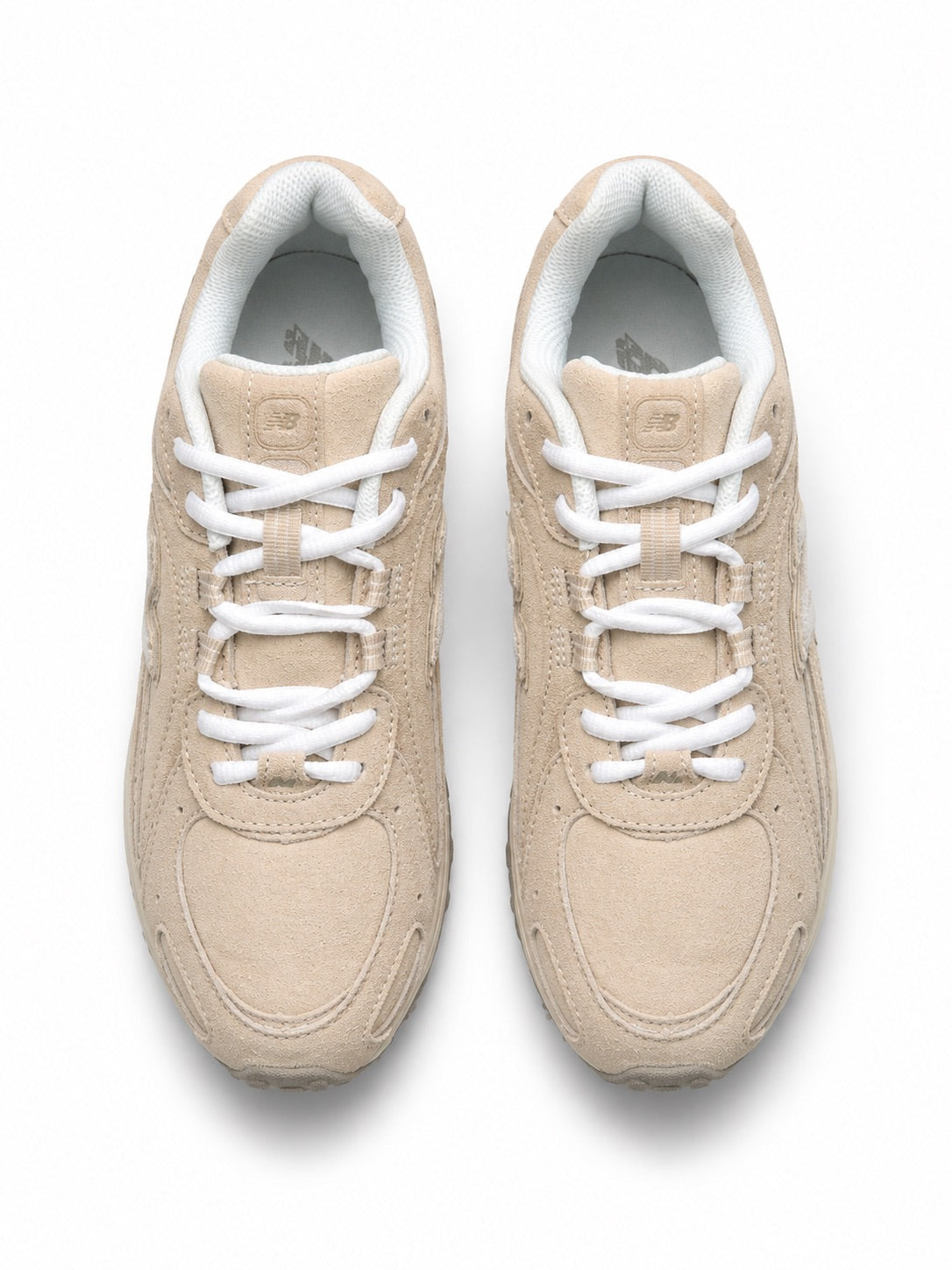 New Balance 204L Beige Suede Sneakers