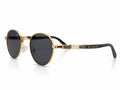 Bvlgari Round Sunglasses - Gold / Black