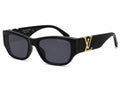 Louis Vuitton LV Rectangle Sunglasses - Black / Gold