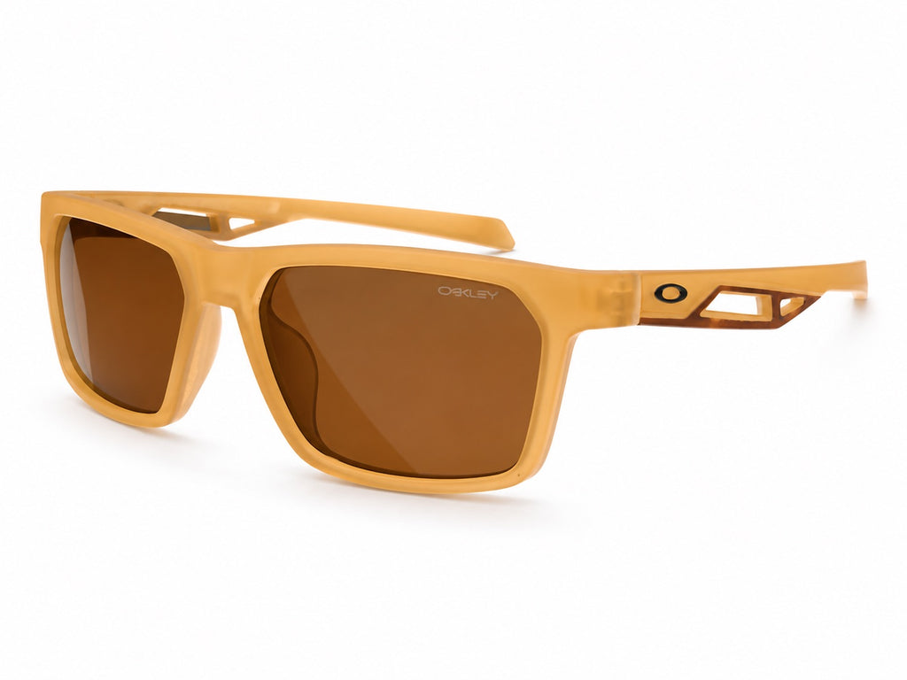 Oakley Sport Sunglasses - Transparent Orange / Brown