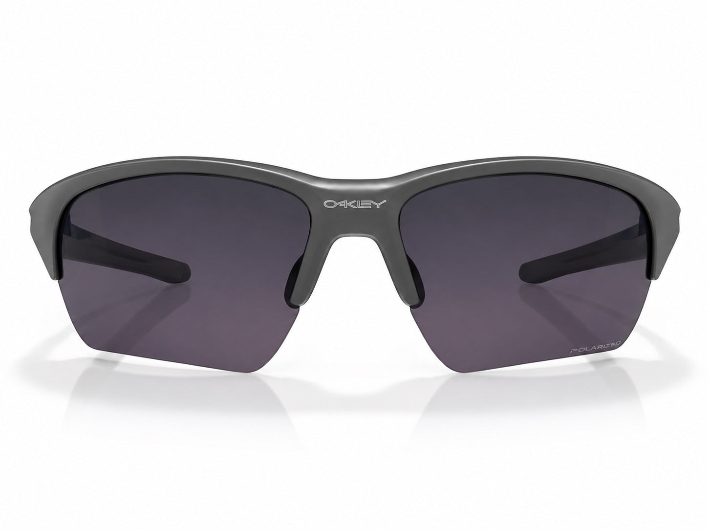 Oakley Polarized Sport Sunglasses - Grey / Black
