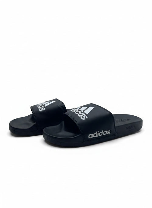 Adidas Adilette Shower Slides - Core Black / Cloud White / Core Black