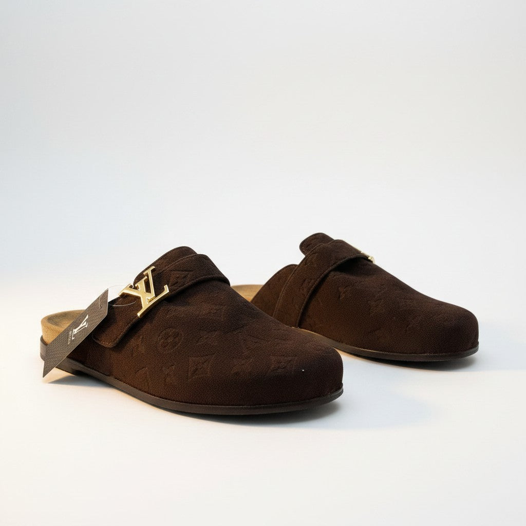 Louis Vuitton LV Easy Mules - Brown