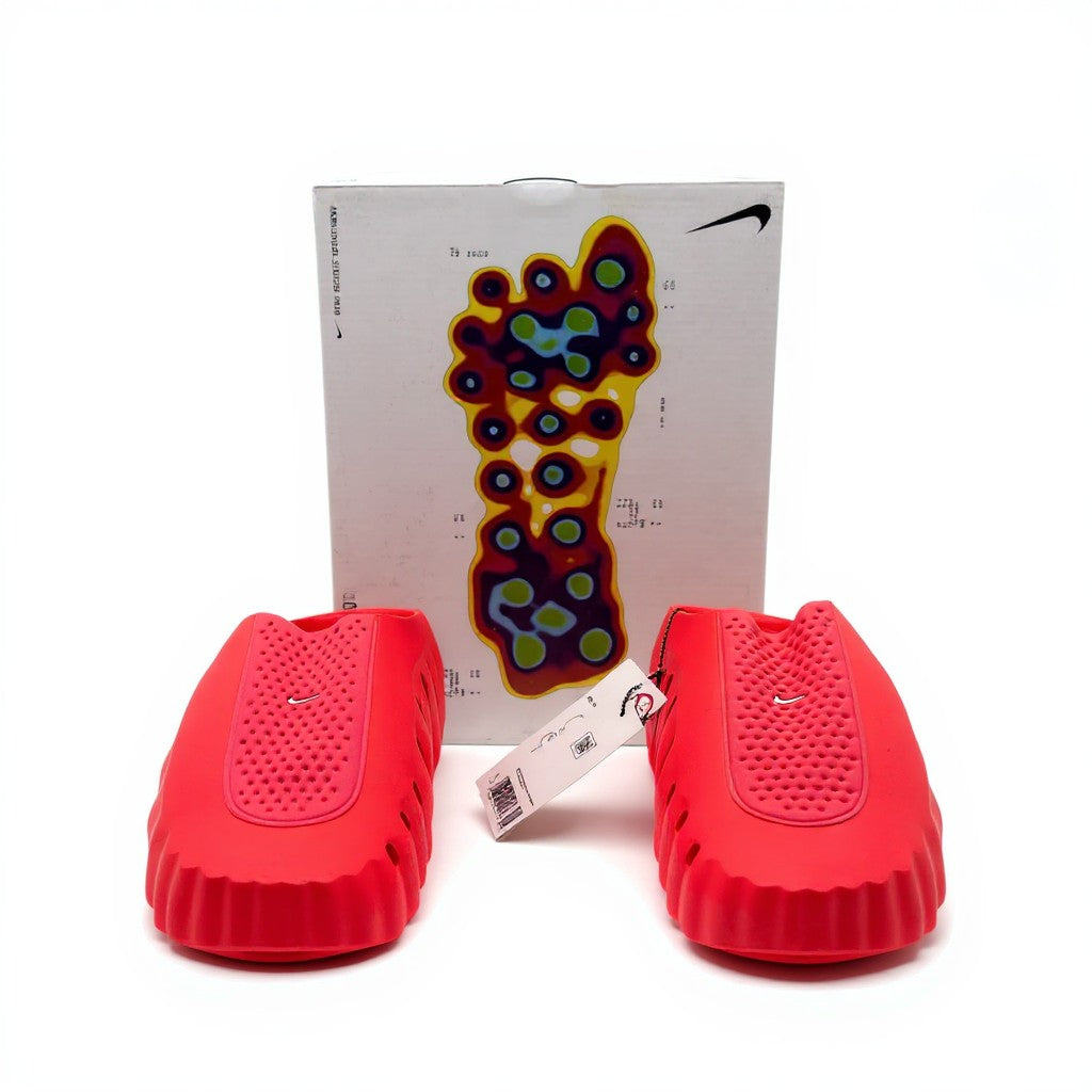 Nike Mind 001 Pregame Mules - Solar Red / Hyper Crimson