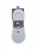Tommy Hilfiger White No-Show Socks With Flag Logo Detail
