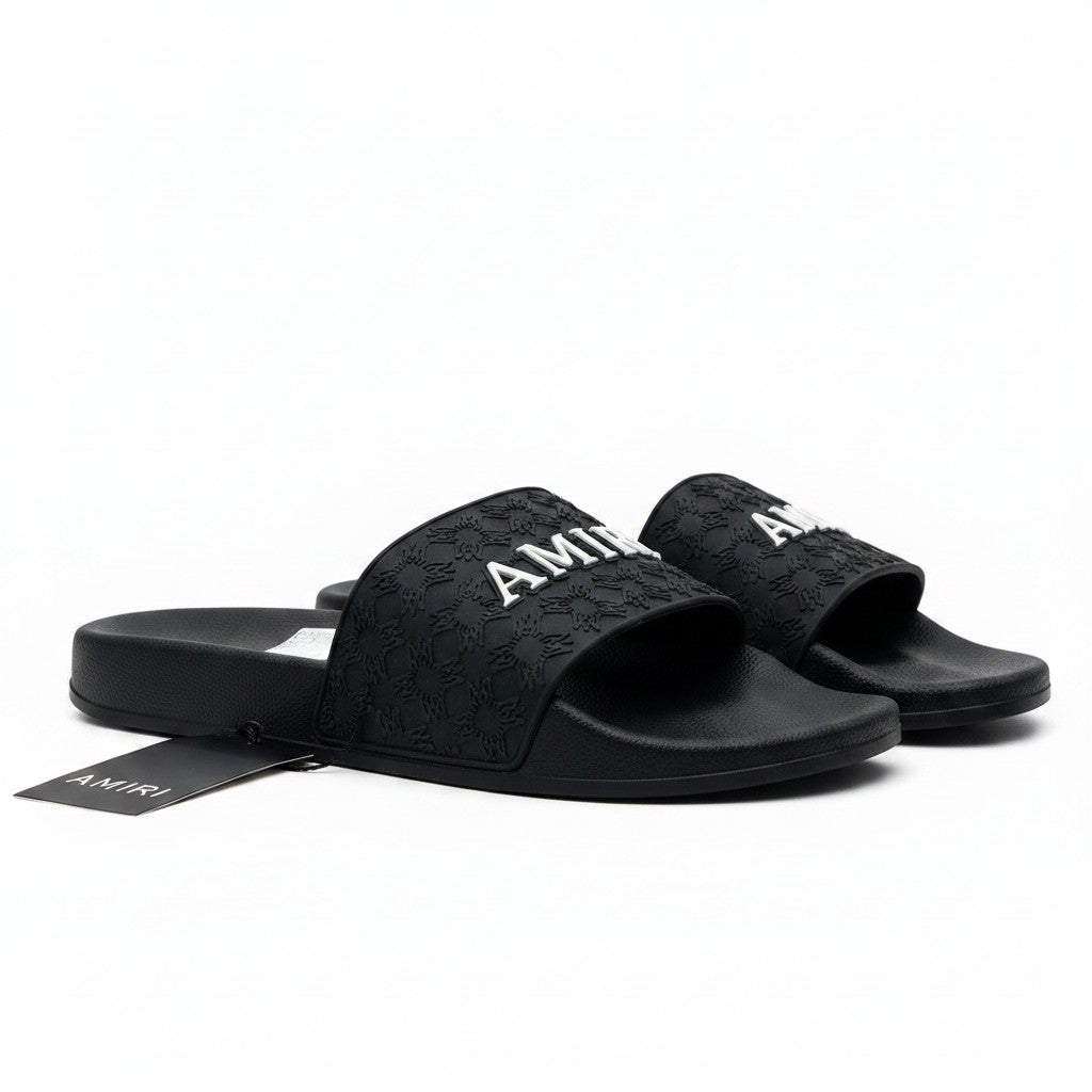 AMIRI MA Quad Pool Slide - Black