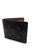 Louis Vuitton Brown Monogram Bifold Wallet With Coin Pocket
