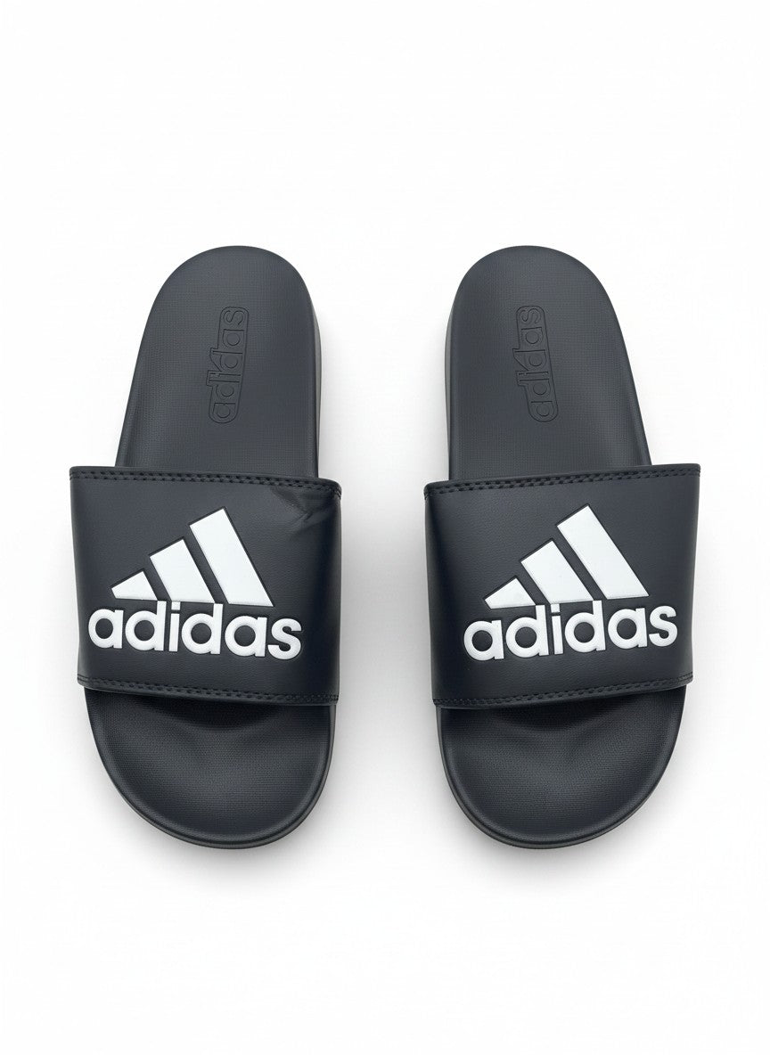 Adidas Adilette Shower Slides - Core Black / Cloud White / Core Black