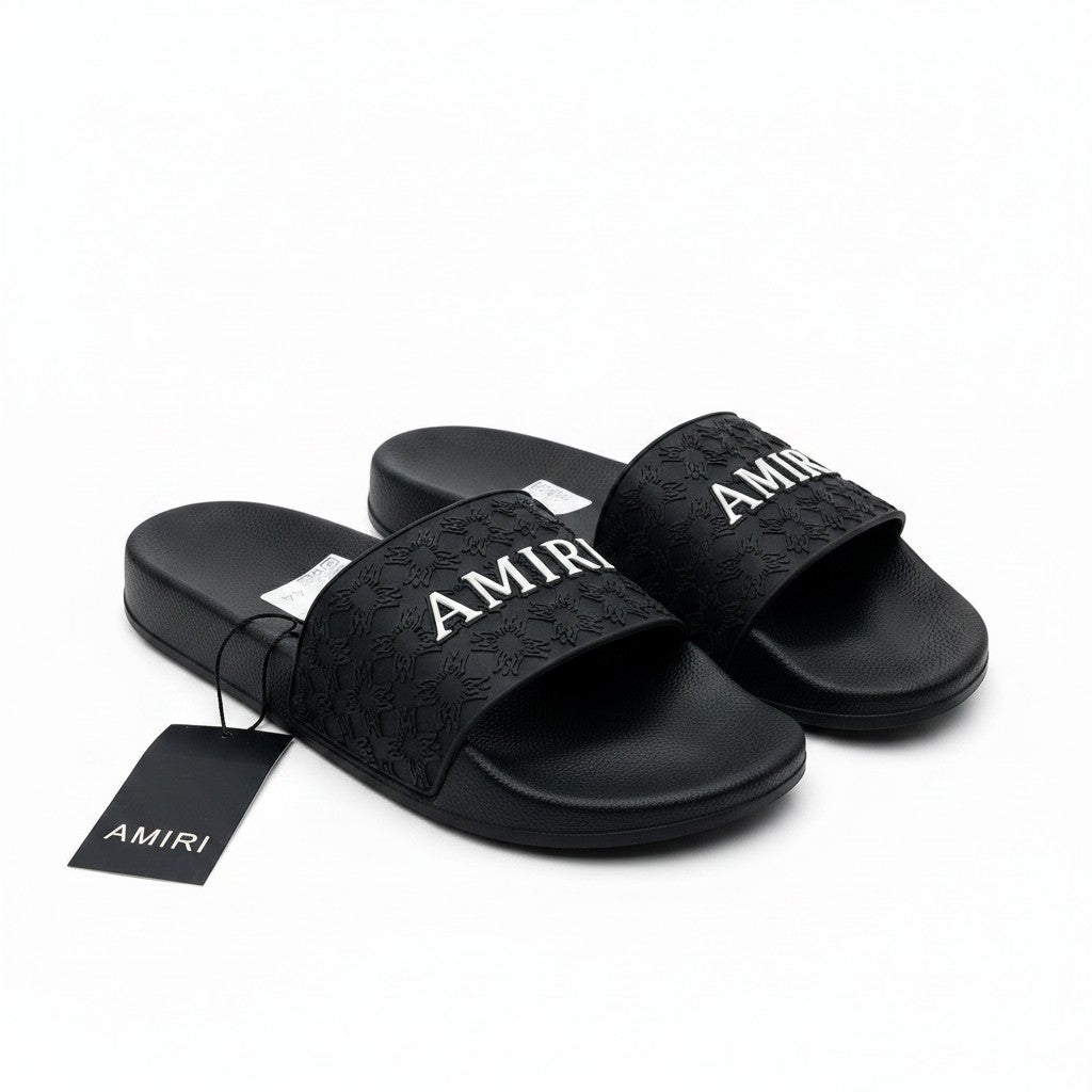 AMIRI MA Quad Pool Slide - Black