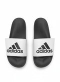 Adidas Adilette Comfort Slides - Cloud White / Core Black / Core Black