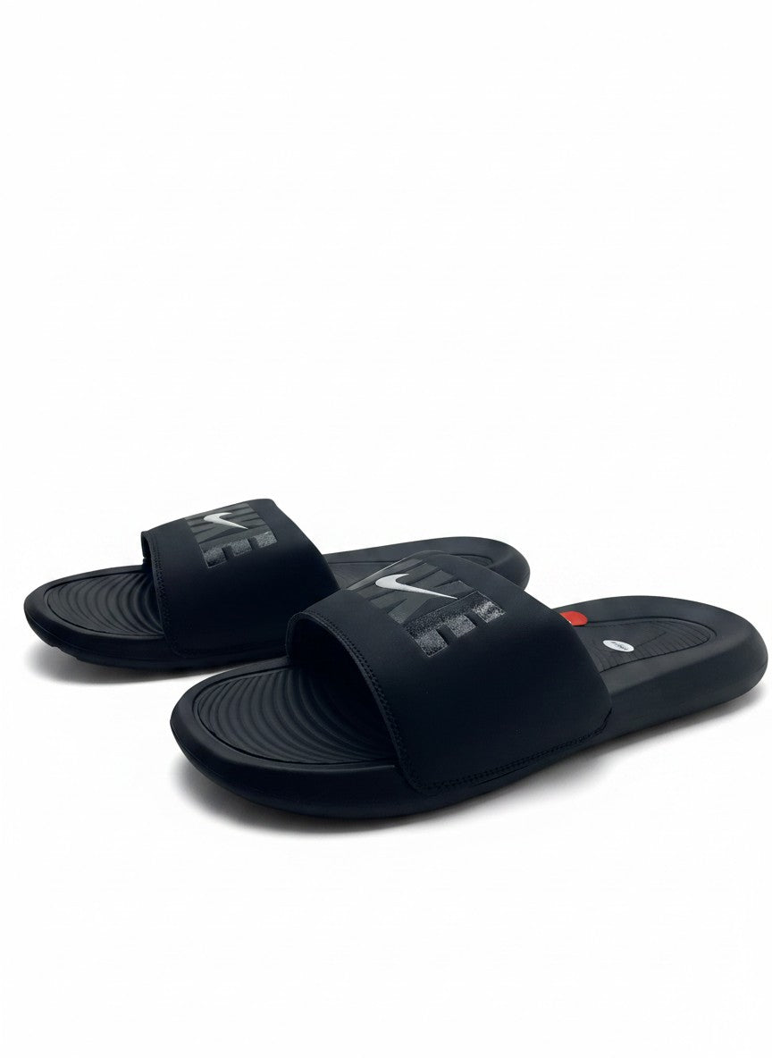 Nike Victori One Men’s Slides - Black / White / Black