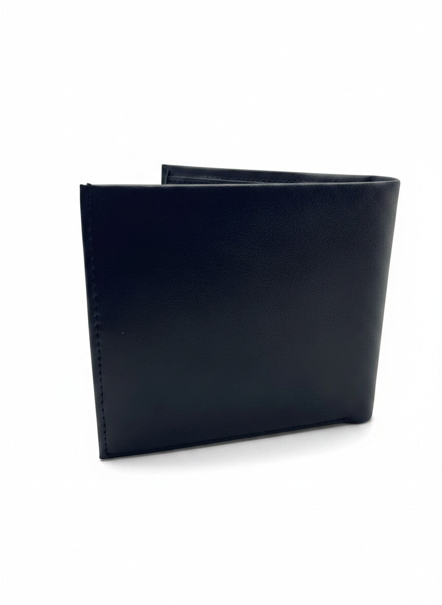 Calvin Klein Jeans Black Bifold Wallet With Embossed Logo Detail