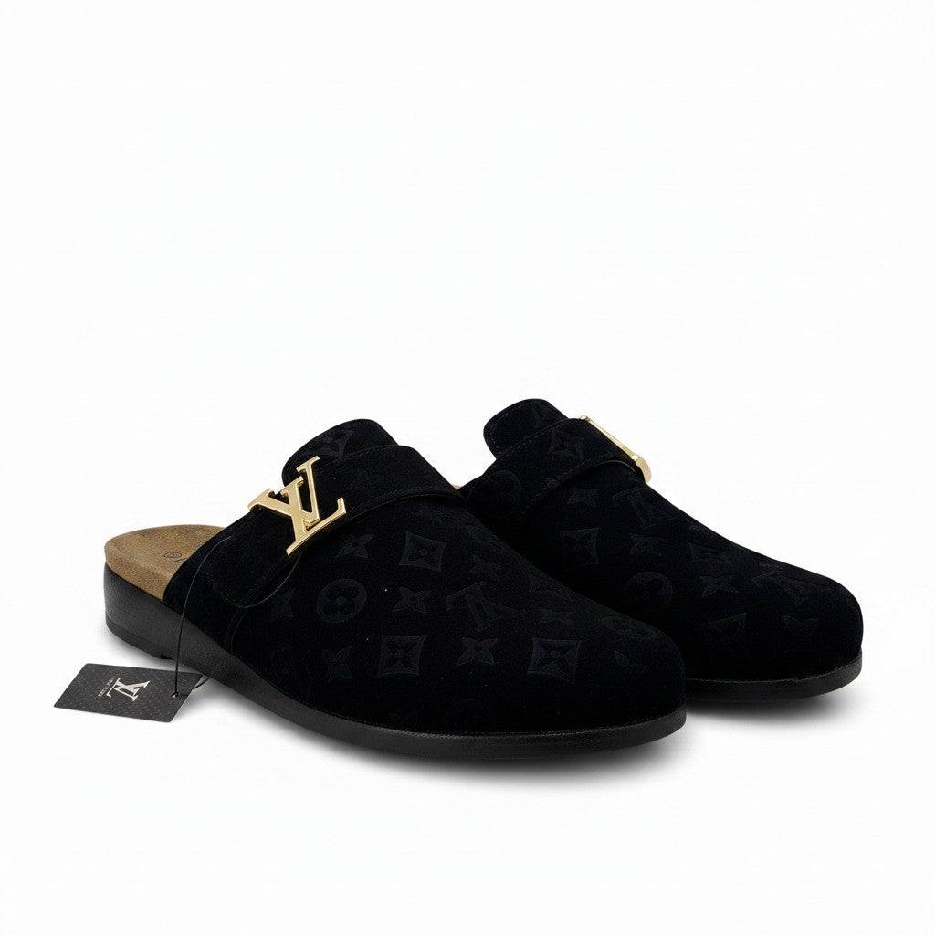 Louis Vuitton LV Easy Mules - Black