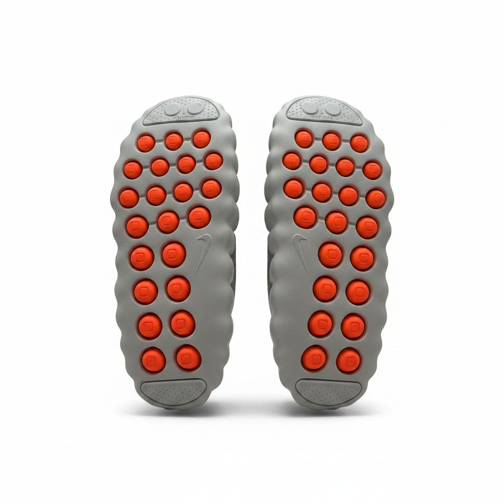 Nike Mind 001 Pregame Mules - Silver / Light Smoke Grey