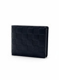 Louis Vuitton Black Damier Bifold Wallet With Coin Pocket