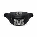 Kenzo Tiger Embroidered Belt Bag - Black