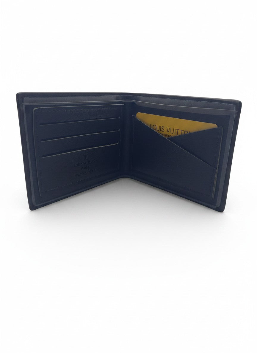 Louis Vuitton Brown Monogram Bifold Wallet With Green Character Patch