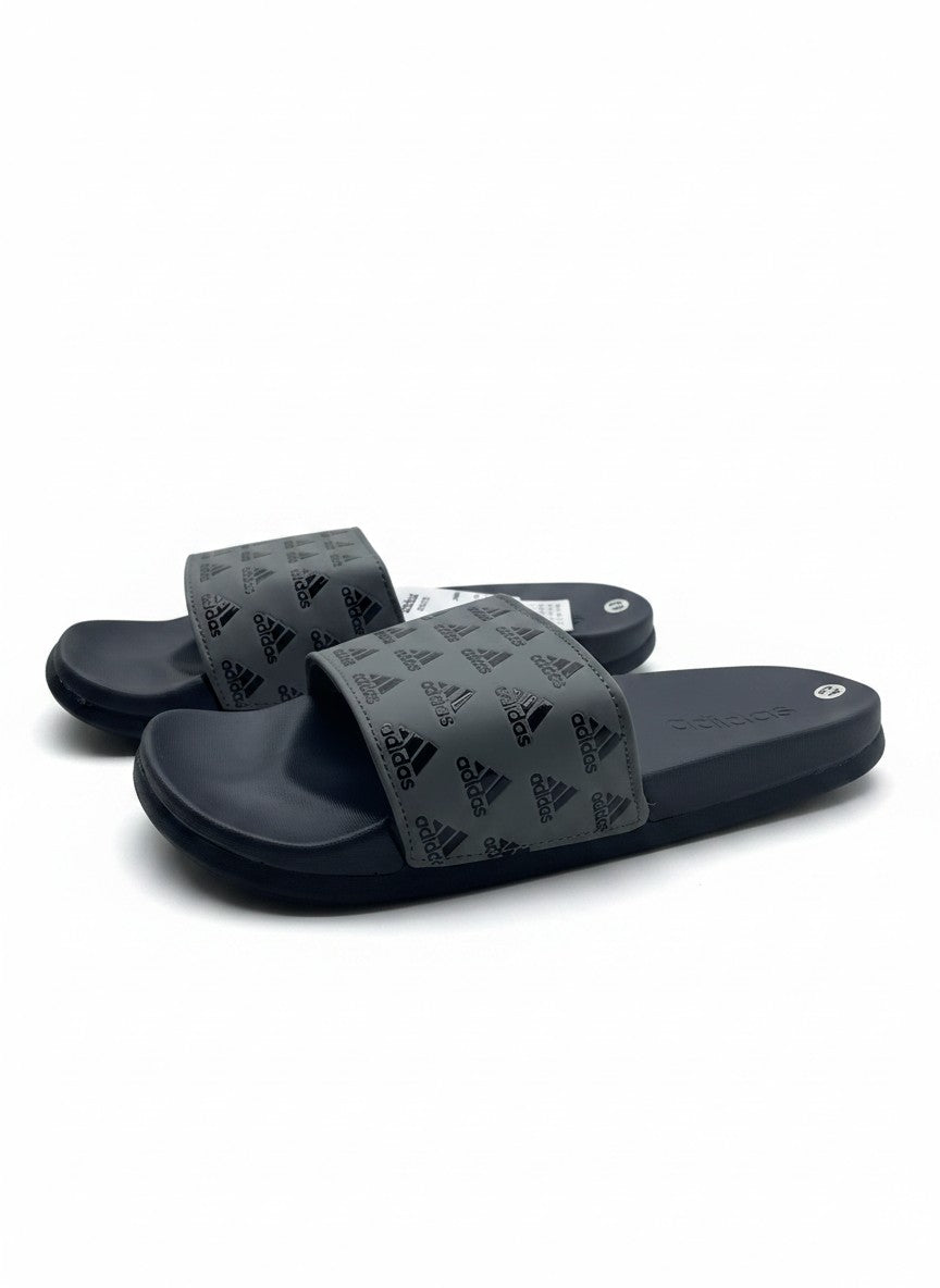 Adidas Adilette Comfort Slides - Core Black / Carbon / Core Black