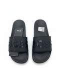 BOSS Black Slide Slippers With Tonal Logo