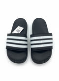 Adidas Adilette Comfort Slides - Core Black / Cloud White / Core Black