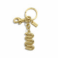 Coach Snake Bag Charm - Gold