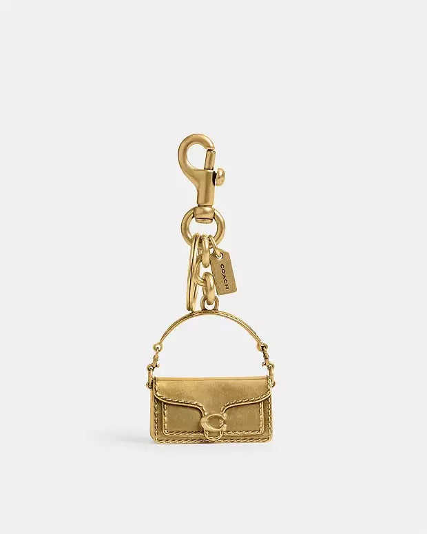 Coach Mini Bag Charm - Gold