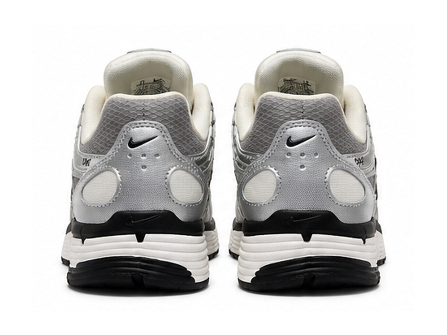 Nike P-6000 Silver Metallic Black