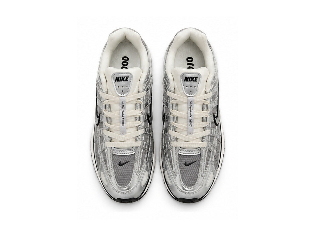 Nike P-6000 Silver Metallic Black