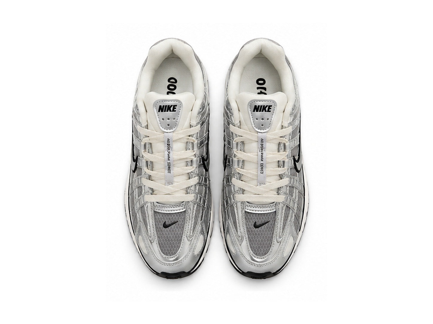 Nike P-6000 Silver Metallic Black