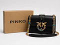 Pinko Love Mini Icon Jewel Bag Black