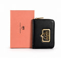 Chiara Ferragni Eyelike Zip Wallet - Black / Gold