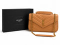 Saint Laurent Toy Puffer Bag - Tan Brown