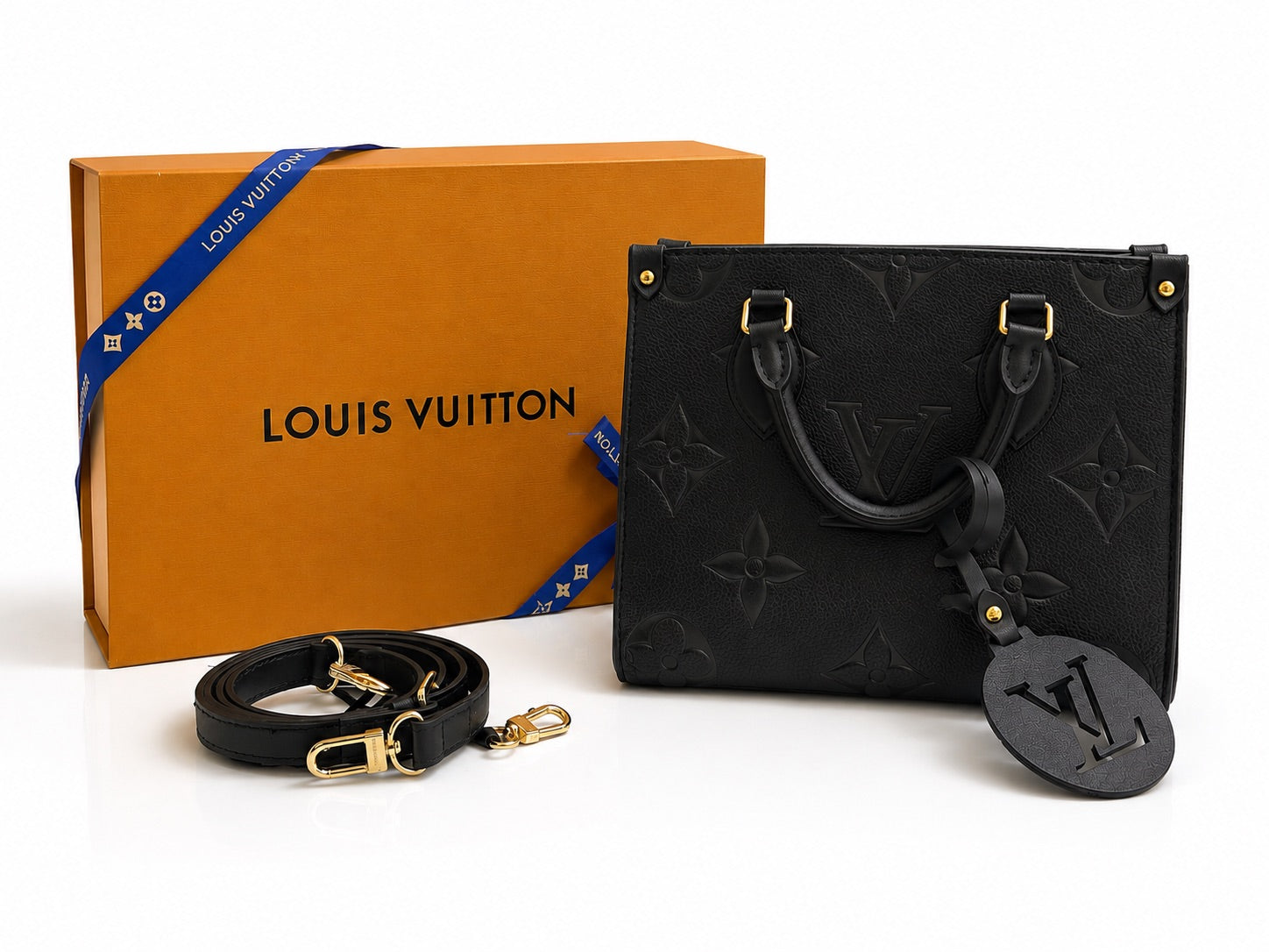 Louis Vuitton OnTheGo PM - Black Monogram Empreinte Leather