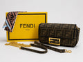 Fendi Baguette Bag - Brown FF Jacquard