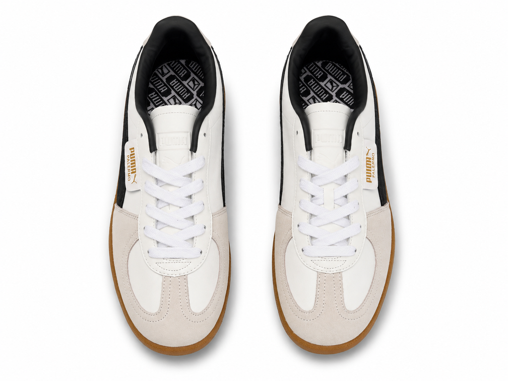 Puma Palermo White Black Gum